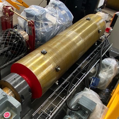 Drwm Rhaffau Wire Crane