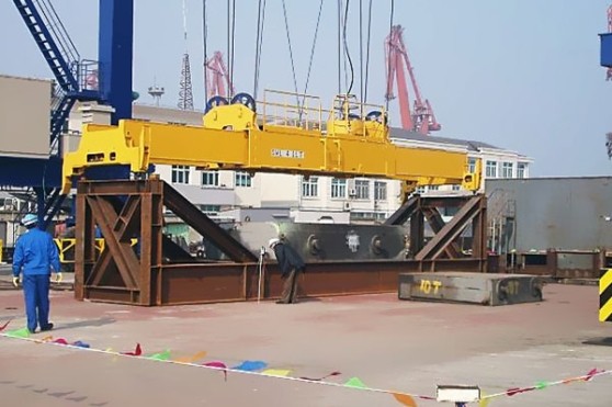 Electric Single Lift Telescopic Spreader