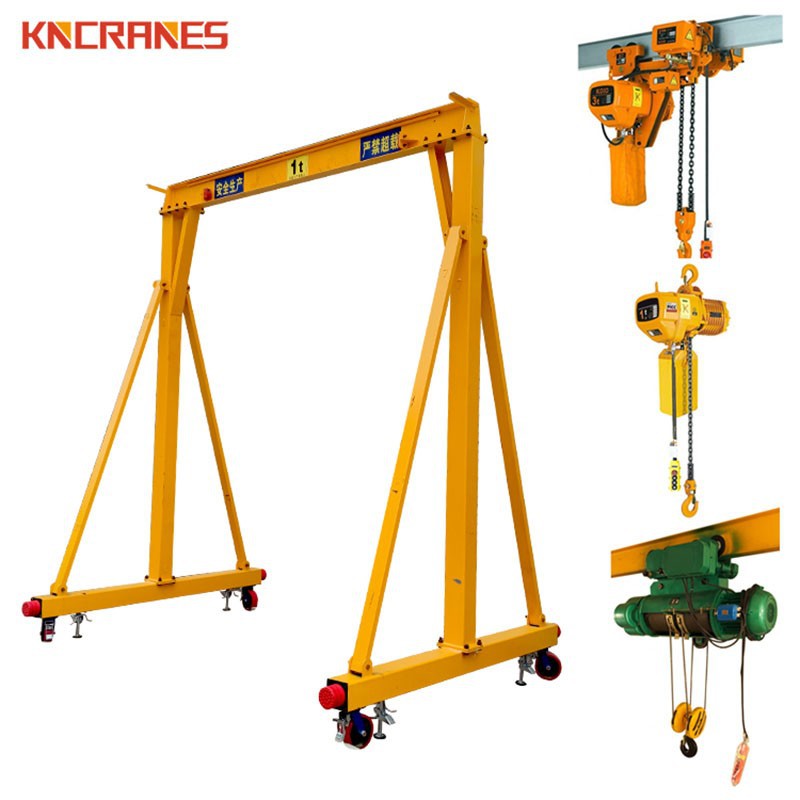 Portable Gantry Crane With Electric Hoist suppliers